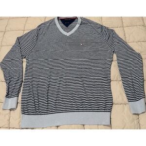Men's Tommy Hilfiger V-neck Sweater Size Large